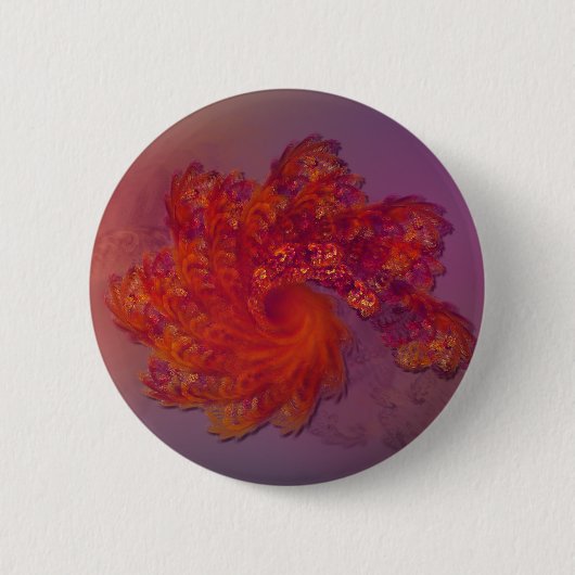 Badge Rond 5 Cm Bouton Phénix Lament (Devant)