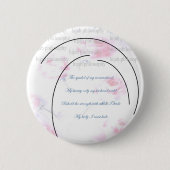 Badge Rond 5 Cm Bouton Philosophie Hijab (Devant)
