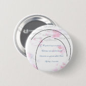Badge Rond 5 Cm Bouton Philosophie Hijab (Devant & derrière)