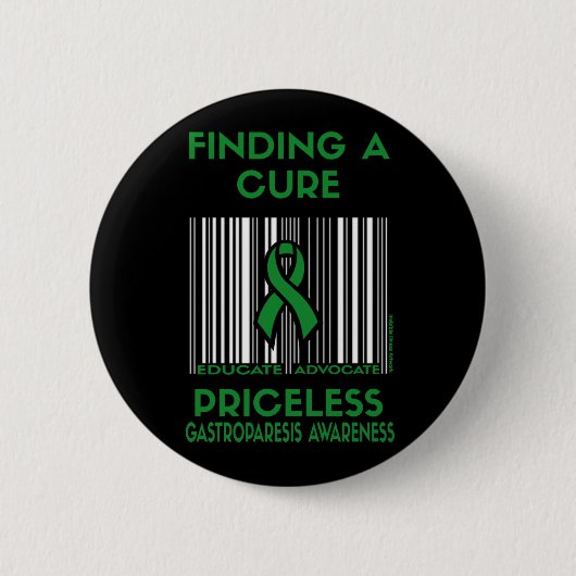Badge Rond 5 Cm Bouton Pinback de Gastroparesis (Devant)