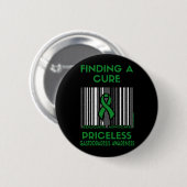 Badge Rond 5 Cm Bouton Pinback de Gastroparesis (Devant & derrière)
