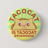 Badge Rond 5 Cm Bouton Pinback du carnaval rétro Tacocat (Devant)