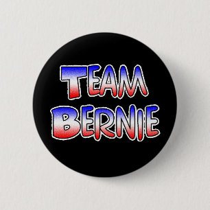 Badge Rond 5 Cm Bouton politique patriotique de l'équipe Bernie Sa