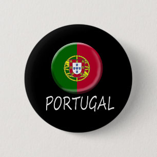 Badge Rond 5 Cm Bouton Portugal