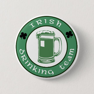 Badge Rond 5 Cm Bouton potable irlandais d'équipe