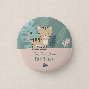 Badge Rond 5 Cm Bouton pour invité à une fête d'anniversaire Safar