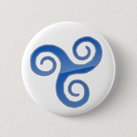 Badge Rond 5 Cm bouton Poussée-le-droit (Devant)