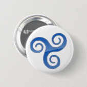 Badge Rond 5 Cm bouton Poussée-le-droit (Devant & derrière)