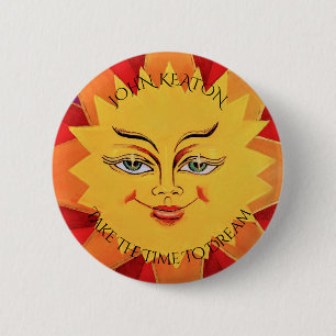 Badge Rond 5 Cm Bouton Prendre Le Temps De Rêver