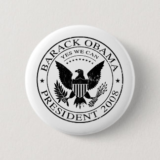 Badge Rond 5 Cm Bouton présidentiel du joint 2008 de Barack Obama