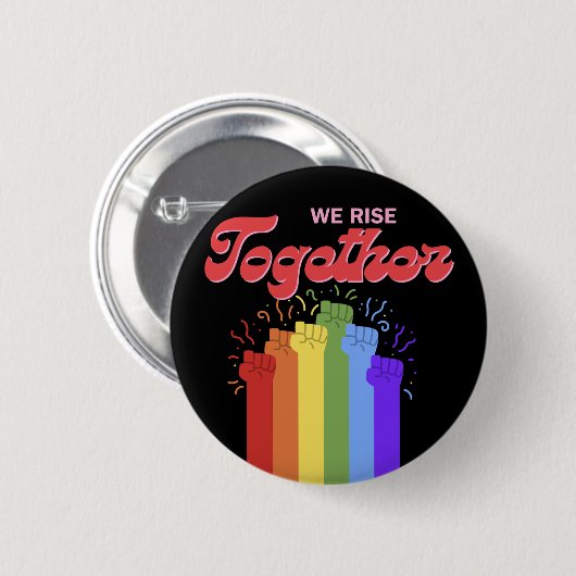 Badge Rond 5 Cm Bouton Pride (Devant & derrière)