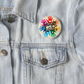 Badge Rond 5 Cm Bouton Pride (En situation)