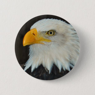Badge Rond 5 Cm Bouton principal d'Eagle