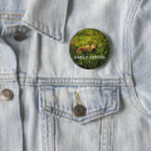 Badge Rond 5 Cm Bouton Printemps précoce (En situation)