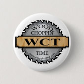 Badge Rond 5 Cm Bouton promotionnel de temps en bois de Choppin (Devant)