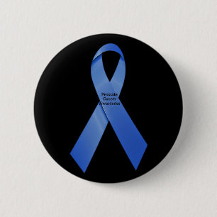 Badge Rond 5 Cm Bouton prosterné de ruban de Cancer