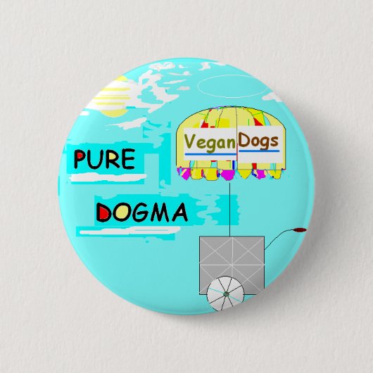 Badge Rond 5 Cm Bouton pur de dogme (Devant)
