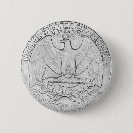 Badge Rond 5 Cm Bouton quart (Devant)