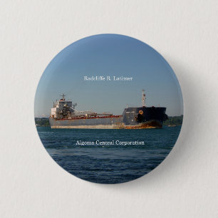 Badge Rond 5 Cm Bouton Radcliffe R. Latimer