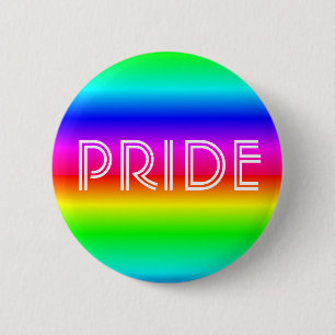 Badge Rond 5 Cm Bouton Rainbow Pride LGBTQIA