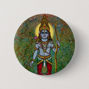 Badge Rond 5 Cm Bouton Rama Enfant