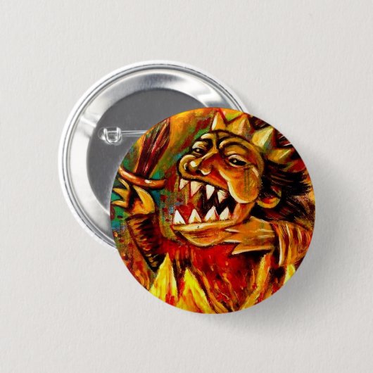 Badge Rond 5 Cm Bouton rebelle (Devant & derrière)