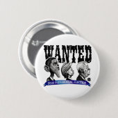 Badge Rond 5 Cm Bouton Recherché d'élection (Devant & derrière)