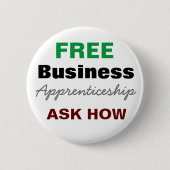 Badge Rond 5 Cm Bouton recruteur (Devant)