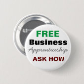 Badge Rond 5 Cm Bouton recruteur (Devant & derrière)