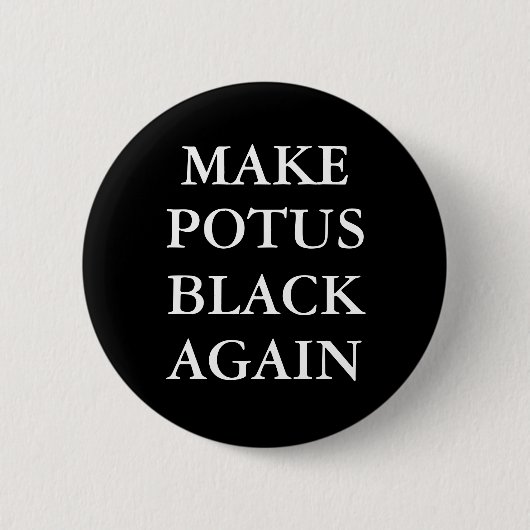 Badge Rond 5 Cm Bouton "REFAIRE NOIR LE POUCE" (Devant)