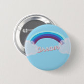 Badge Rond 5 Cm Bouton Rêver (Devant & derrière)