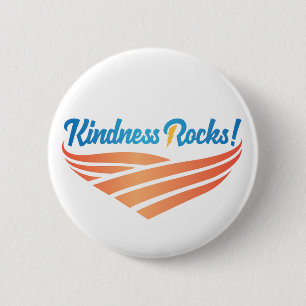 Badge Rond 5 Cm Bouton Roches de gentillesse