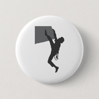 Badge Rond 5 Cm Bouton Rock Climber