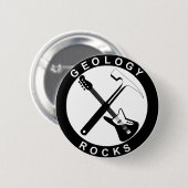 Badge Rond 5 Cm Bouton Rocks de géologie L (Devant & derrière)