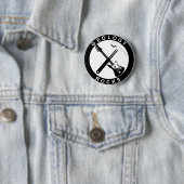 Badge Rond 5 Cm Bouton Rocks de géologie L (En situation)