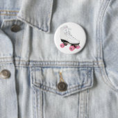 Badge Rond 5 Cm Bouton Roller Skate (En situation)