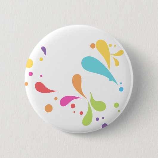 Badge Rond 5 Cm Bouton rond (Devant)