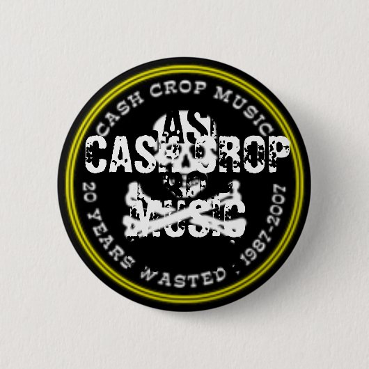 Badge Rond 5 Cm Bouton rond (Devant)
