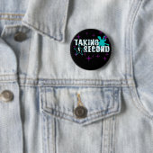 Badge Rond 5 Cm Bouton rond (En situation)