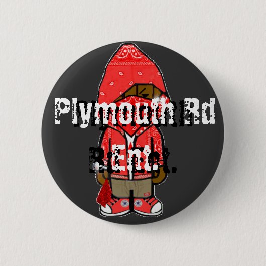 Badge Rond 5 Cm Bouton rond (Devant)