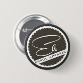 Badge Rond 5 Cm Bouton rond (Devant & derrière)