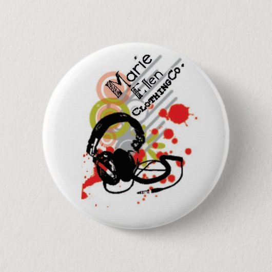 Badge Rond 5 Cm Bouton rond (Devant)