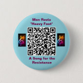 Badge Rond 5 Cm Bouton rond 2,5 pouces (Devant)