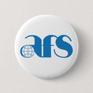 Badge Rond 5 Cm Bouton rond AFS Logo 1976, Grand, 3 pouces