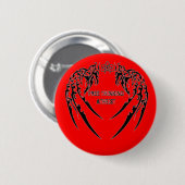 Badge Rond 5 Cm Bouton rond athée de pensée libre (Devant & derrière)
