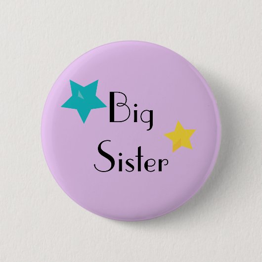 Badge Rond 5 Cm Bouton rond Big Sister (Devant)