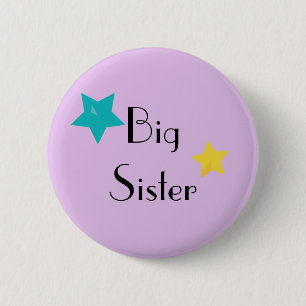 Badge Rond 5 Cm Bouton rond Big Sister