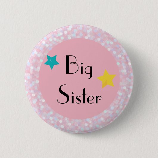 Badge Rond 5 Cm Bouton rond Big Sister (Devant)