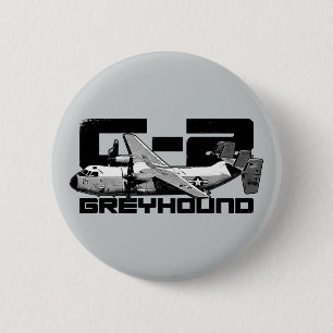 Badge Rond 5 Cm Bouton rond C-2 Greyhound