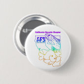 Badge Rond 5 Cm Bouton rond Cal-Neva AFS, Standard, 2¼ Pouce (Devant & derrière)